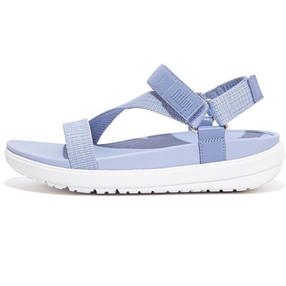 Fitflops Loosh Webbing Z-Strap Wild Lavender Women's Sandals Size 7 - Picture 9 of 11